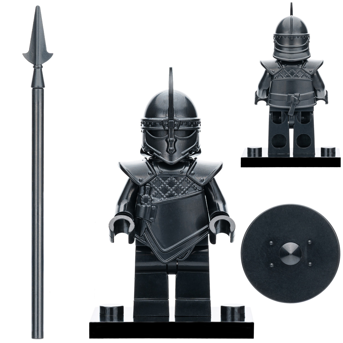 适用乐高权力的游戏无垢者军团士兵第三方拼装积木人仔玩具LK0004