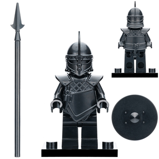 适用乐高权力 积木人仔玩具LK0004 游戏无垢者军团士兵第三方拼装