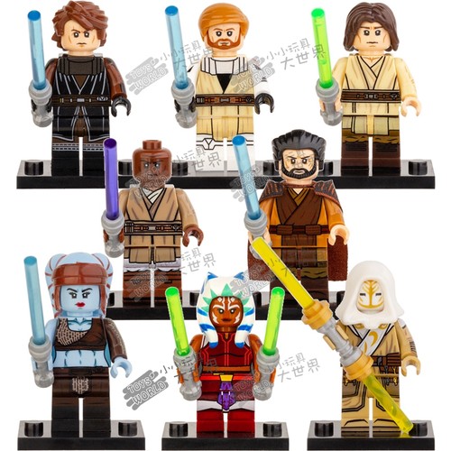 原创星球大战安纳金拼装积木人仔