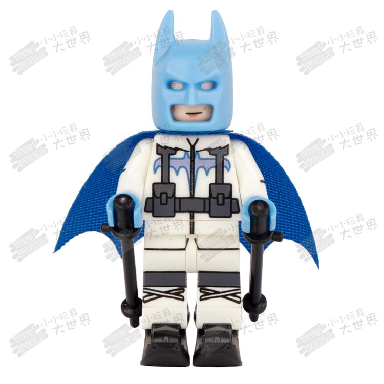 兼容乐高积木pg8047滑雪蝙蝠侠大电影第三方moc拼装人仔玩具