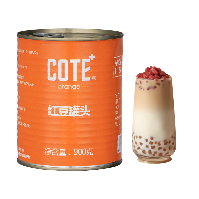 cote又乐红豆罐头900克