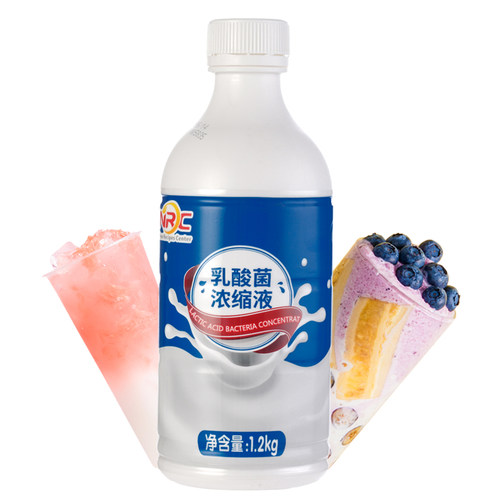 盛韵NRC乳酸菌浓缩液1.2kg/瓶 餐饮商用乳制品冲饮浓缩果汁饮料 - 封面