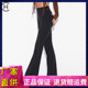 ZBK6959 收腹提臀外穿阔腿裤 皇朝拉丁舞服高腰微喇叭裤 运动紧身裤