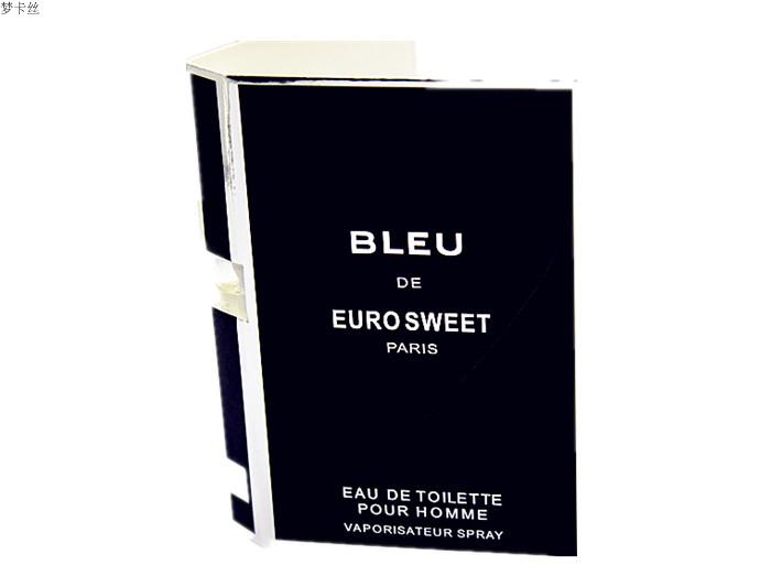 Euro Sweet 蔚蓝男士 淡香水正品 试管香水小样2ml