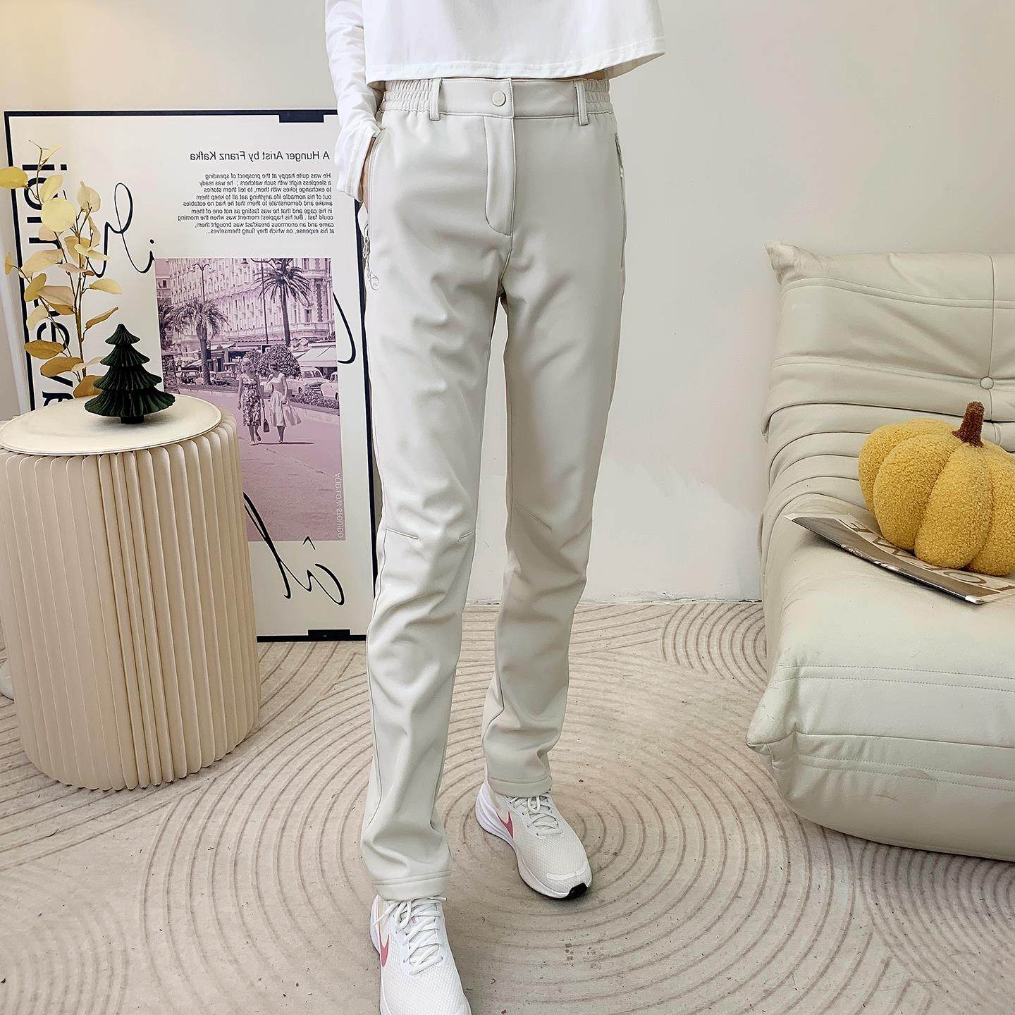 加绒软壳裤女秋冬季加厚保暖休闲直筒长裤户外防风防水徒步登山裤,户外/登山/野营/旅行用品,软壳裤,淘宝优惠券,粉丝福利购,淘宝优惠卷