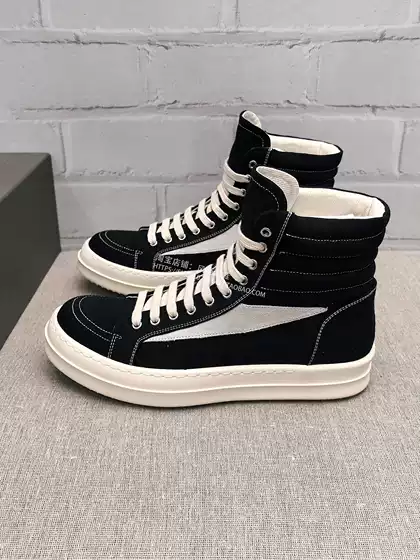 25wf Infringement RO Independent New Style High-Top Shoes Men Genuine Leather Thick Sole Height Increasing Casual Board Shoes Versatile Couple Trendy