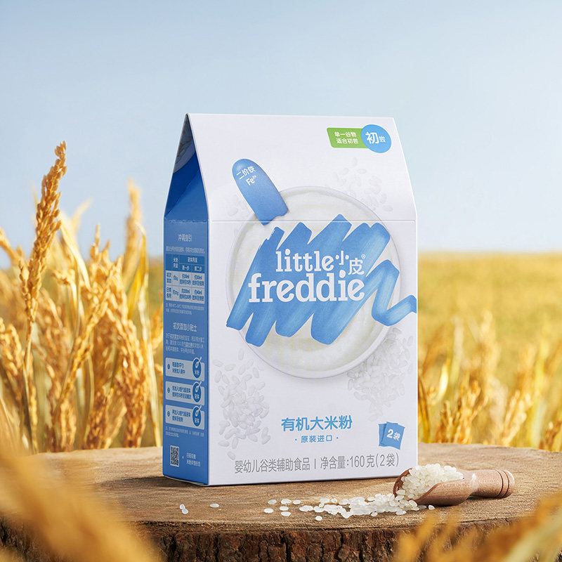 【特惠】小皮米粉婴儿有机高铁米粉宝宝辅食米糊咀嚼多样6个月
