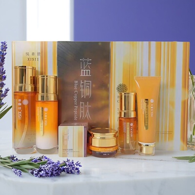 悦香世蓝铜肽焕颜六件套