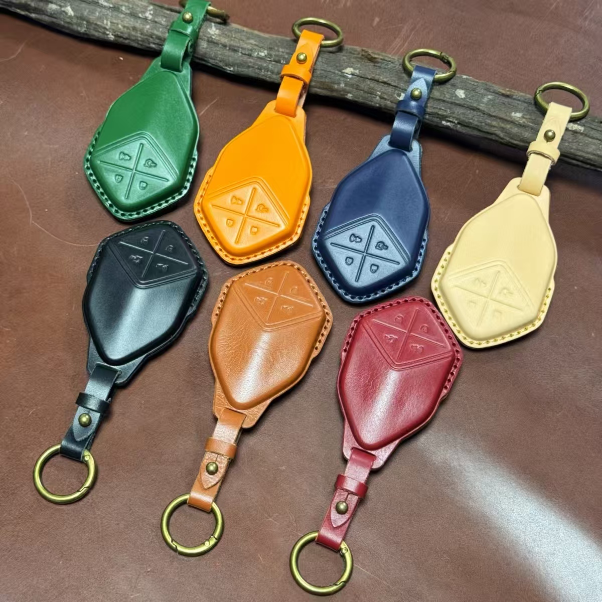 深蓝钥匙套S7壳G318车匙扣sl03/L07/S05/S09汽车真皮包