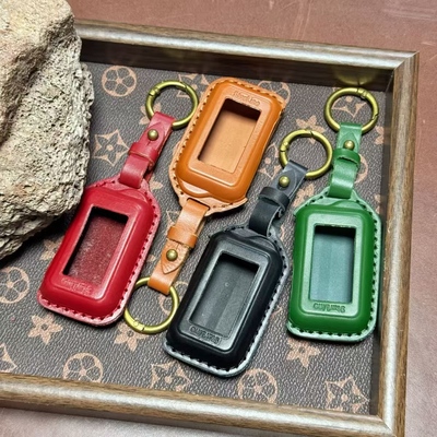 手工真皮Starline E90E96E95遥控器保护套汽车钥包方形