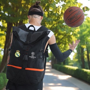 欧冠皇马曼城曼联拜仁巴萨中国队切尔西足球迷双肩背包周边运动