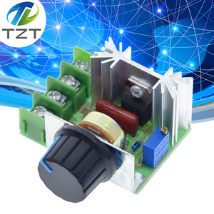 220V 2000W 可控硅大功率电子变压调压器调光调温调速模块