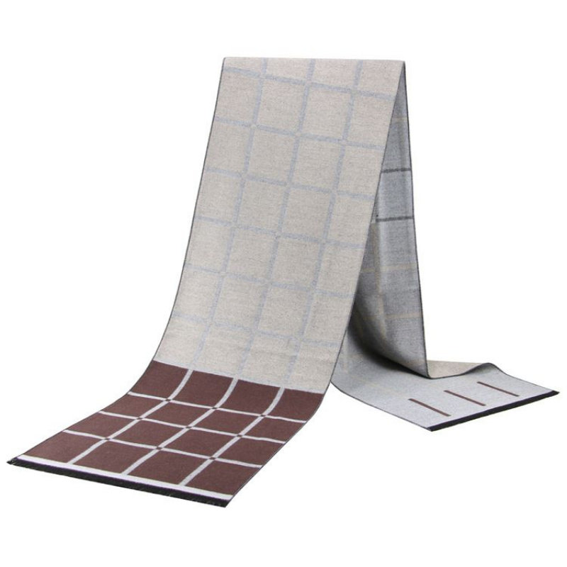 韩版秋冬季节男士围巾厂家批发围