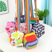 带绳子幼儿园沙包儿童手工小学生丢沙包踢毽子健身游戏益智玩具