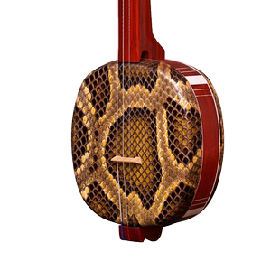 红木三弦乐器小三弦 中三弦 大三弦三弦乐器考级用琴送琴盒