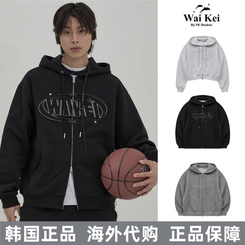 韩国正品waikei卫衣外套开衫