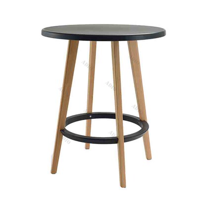 桌椅塑木结合餐厅现代简约