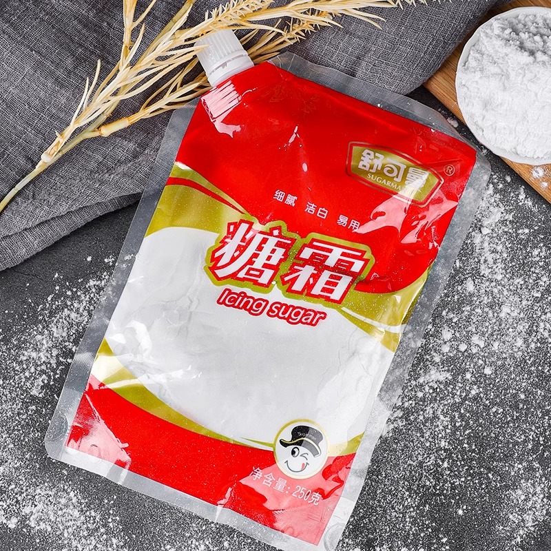 舒可曼糖霜一级糖粉250g曲奇饼干芝士蛋糕家用防潮糖烘焙原料材料