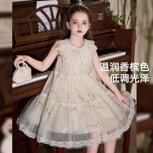 MIWEIKE女童高端轻奢礼服裙