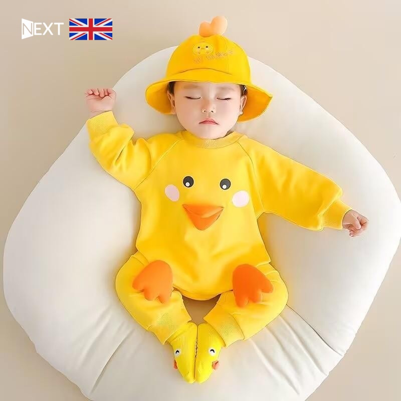 英国宝宝春秋纯棉连体衣爬行服