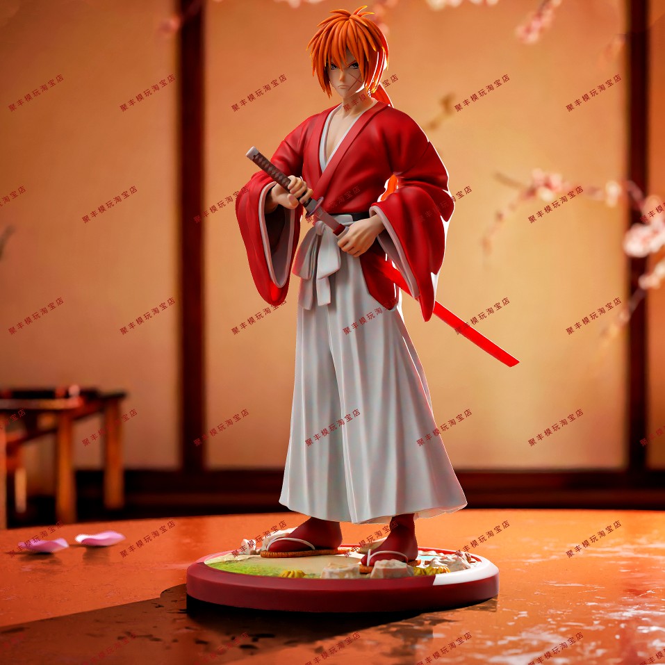 3D Print STL FILE Kenshin STL Warrior列印檔案