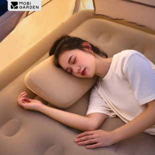 牧高笛沁眠凉感高回弹记忆棉便携露营午睡旅行记忆棉舒适面包枕头