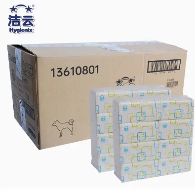 整箱洁云(Hygienix)13610801塑包面纸200抽抽纸小幅面巾纸卫生纸