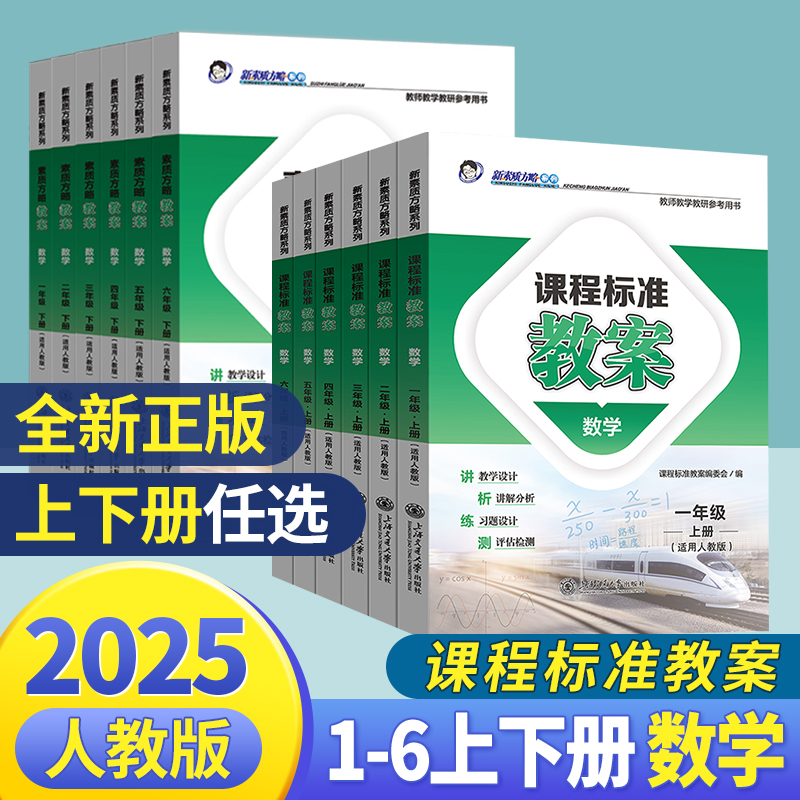 2025新版课程标准教案数学人教版