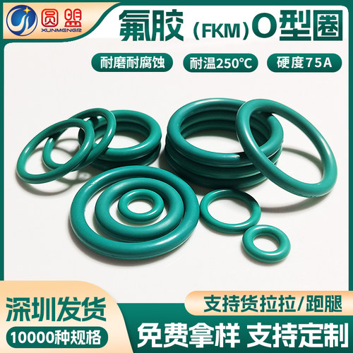 广东发货量大价优耐磨氟胶O型圈
