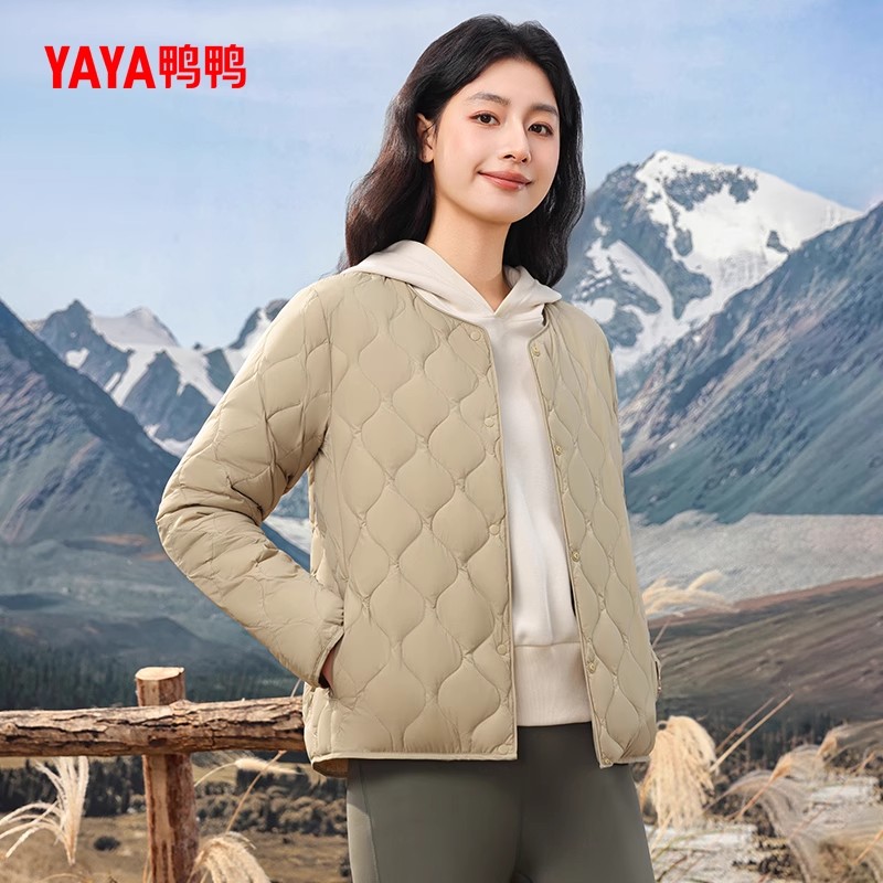 简约百搭秋冬保暖羽绒内胆外套