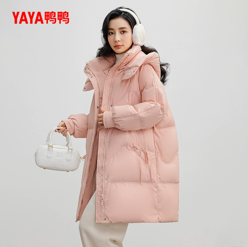 【米小米专属】鸭鸭官方正品中长款羽绒服 YE4B604311A