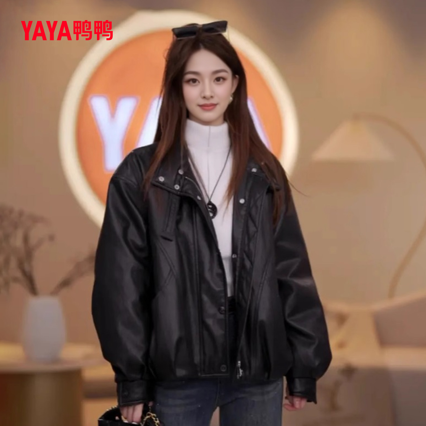 时尚气质复古休闲潮流鸭绒外套