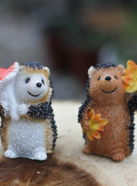 萌哒哒盆边苔藓景观花园装饰摆件