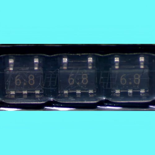 DF5A6.8F瞬态抑制二极管丝印6.8
