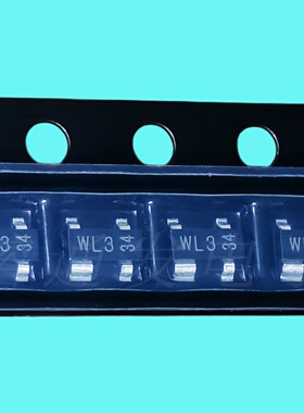 BAV23/拍一发十/双高压开关二极管250V 100mA/SOT-143B/丝印:WL3