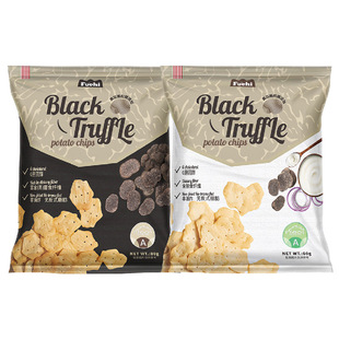 马来西亚进口富吃Fuchi薯片黑松露味酸奶洋葱味膨化食品休闲零食