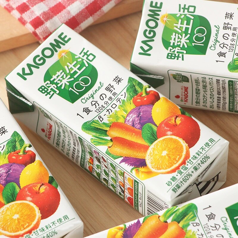 日本kagome可果美野菜生活蔬果汁