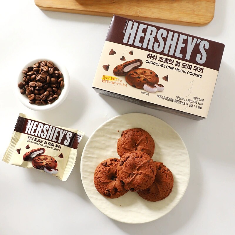 韩国进口HERSHEY'S好时巧克力味打糕曲奇饼干下午茶糕点网红零食