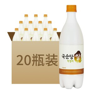 韩国进口麴醇堂米酒格丽月子酒750ml*20瓶原味米酒