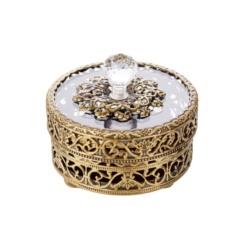Glass lid European style Retro the republic of korea princess Jewelry box high-grade Necklace Earrings Ring Small Refinement storage boxin the Accessories/Fashion Jewelry, Jewelry storage , Jewelry Box  category - from Buy2taobao.com to provide professional Taobao agent buy service