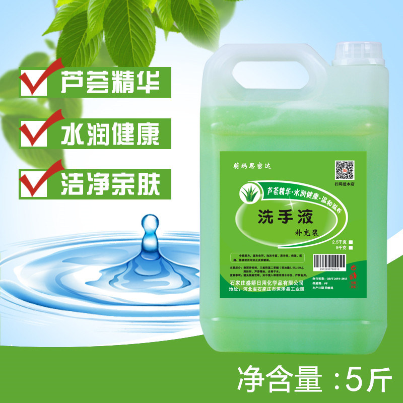 大瓶保湿洗手液芦荟香