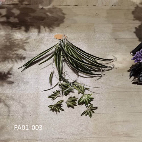 仿真吊兰叶一品红绒布圣诞叶白斑绿萝叶橡树叶栎树叶园艺庆典装饰