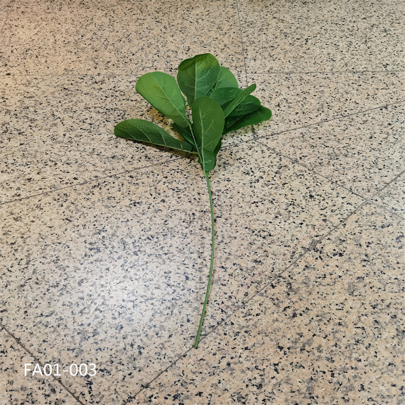 仿真琴叶榕兔耳叶银叶菊仿真绿植室内景观装饰摆件插花搭配花材