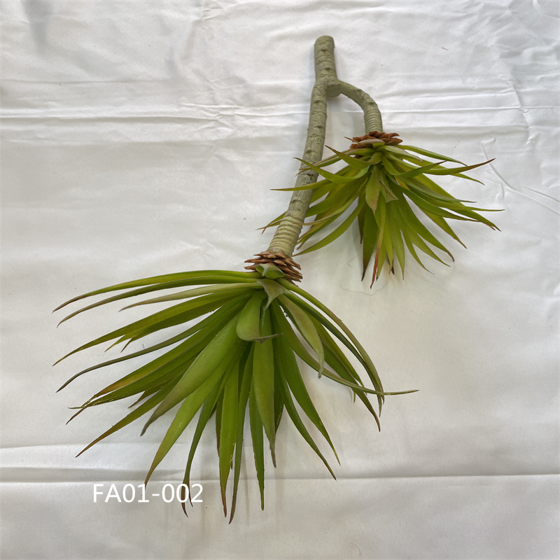 仿真两头剑兰菱角草吊兰天门冬蕨叶海棠叶绿植造景懒人盆景装饰