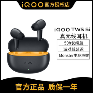 vivo iQOO TWS 5i真无线蓝牙耳机多设备连接入耳式通话降噪长续航