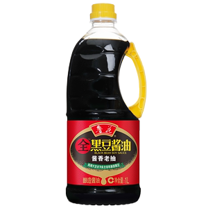 鲁花全黑豆老抽酱油1L*1 调味品