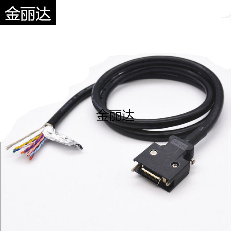 西门子V90伺服控制线 X8控制线 6SL3260-4MA00-1VB0 20芯 I/O电缆