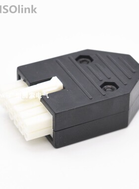 西门子V90低惯量伺服电机编码器电缆接头 12芯插头 6FX2003-0SL12