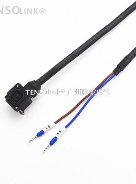 三菱伺服电机刹车线 制动电缆 MR-BKS1CBL3M-A1-L 5M 10 15M-A2-L