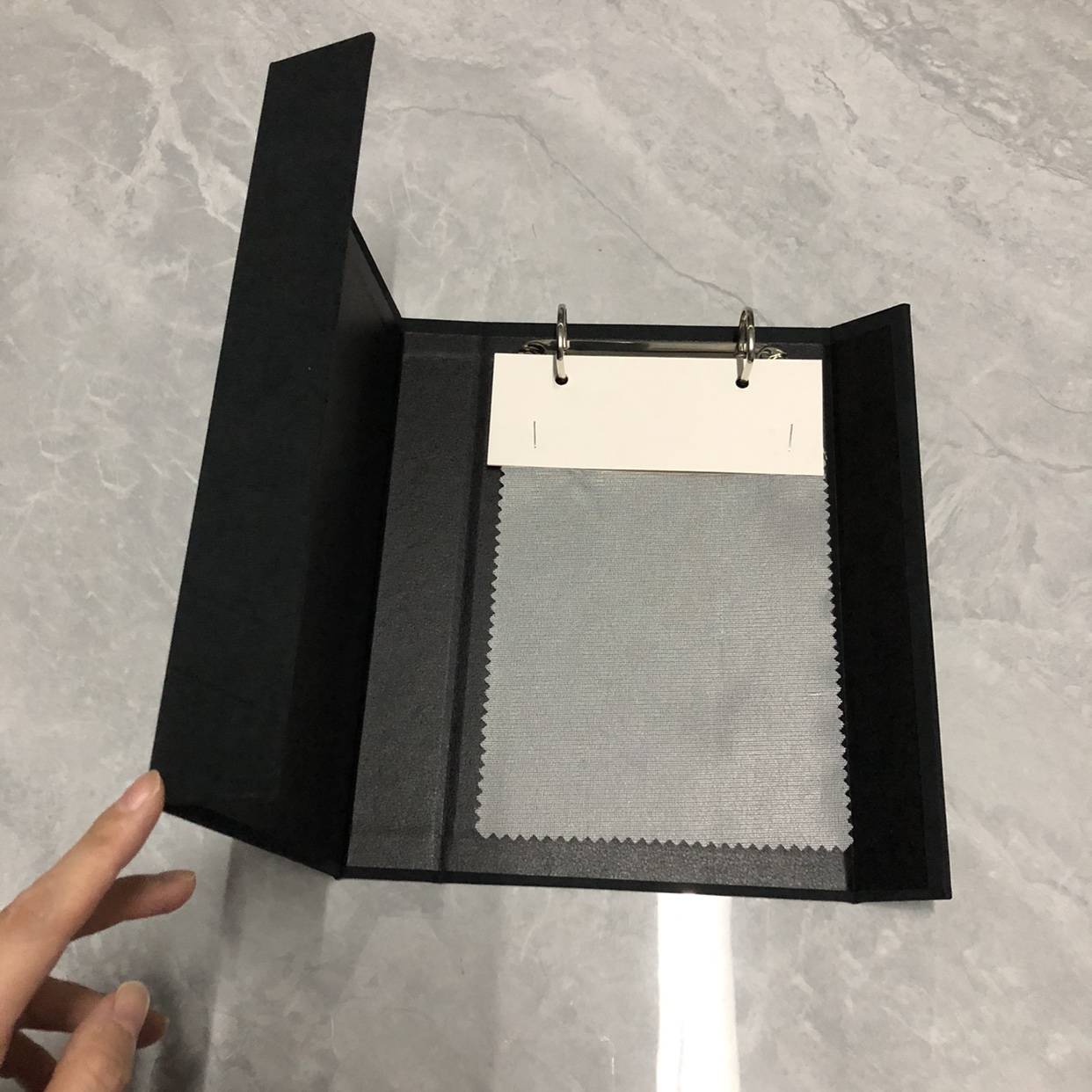 面料礼盒皮革样品展示册